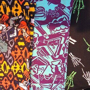 Lularoe Tall & Curvy Halloween Leggings Bundle - 4 pairs